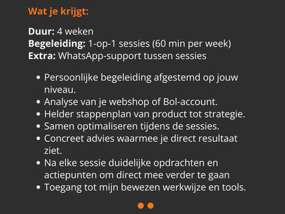 1:1 Begeleidingstraject Builder