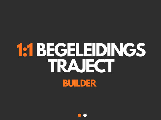 1:1 Begeleidingstraject Builder